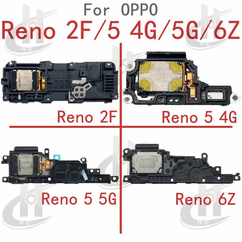สําหรับ OPPO Reno 2F 2Z / Reno 5 4G 5G / 6Z Loud ลําโพง Buzzer Ringer Flex สายโทรศัพท์มือถือ Buzzer Ringer ซ่อมอะไหล่