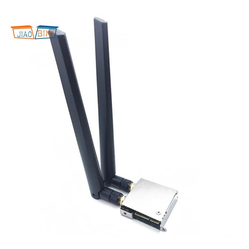 การ์ด WiFi ไร้สาย WiFi Go WiFi6 BT5.0 2400Mbps การ์ดเครือข่ายอะแดปเตอร์ AX201 2400M P9JB