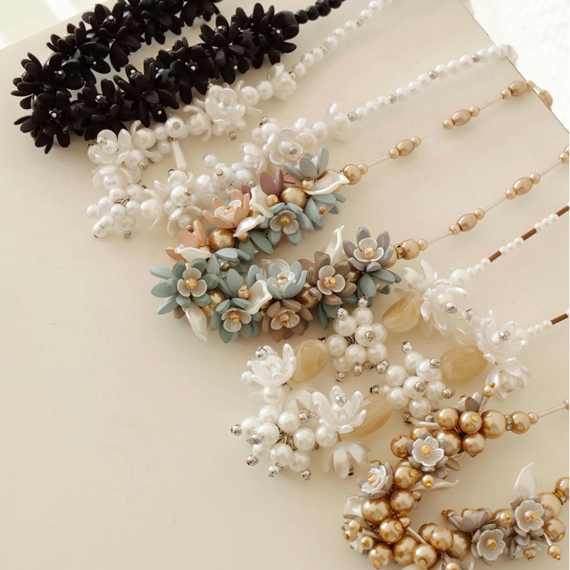 GIC - สร้อยคอลูกปัด | ฮิญาบผู้หญิง / สร้อยคอคาฟ