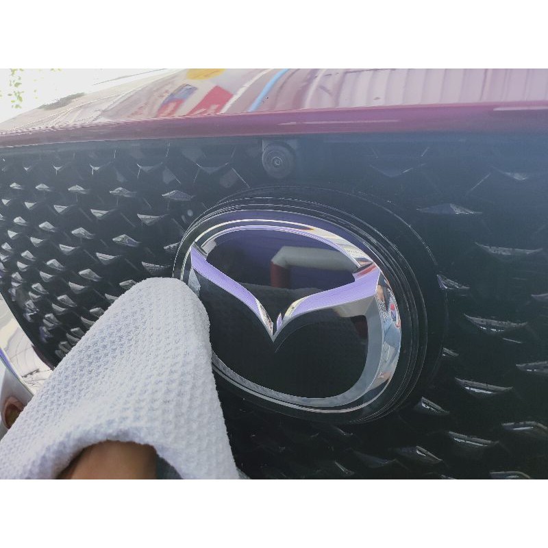 เหมือนใหม่ ฟิล์มกันรอยโลโก้mazda cx30