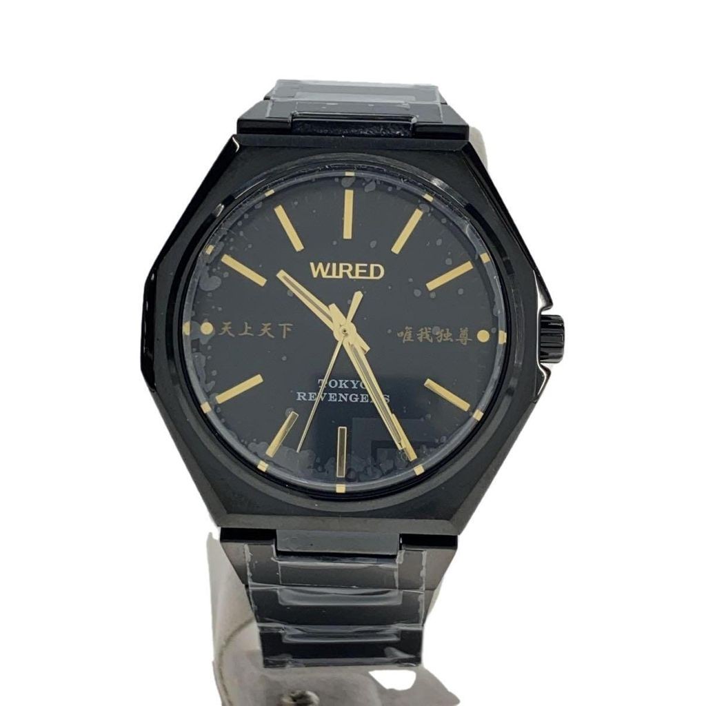 Seiko(ไซโก) SEIKO NEXTAGE Mens Watch Analog Stainless Steel GLD BLK Direct from Japan Secondhand