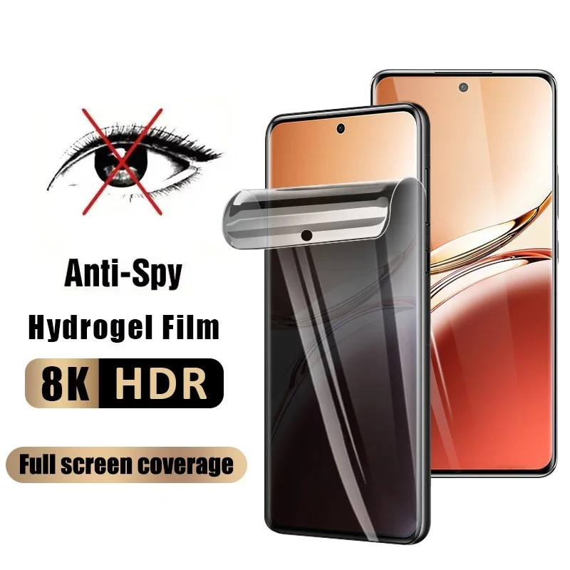 Htcu23 U23Pro U24Pro WildfireX 2 ชิ้น Anti Spy ความเป็นส่วนตัว Soft Hydrogel ฟิล์มสําหรับ HTC Wildfi