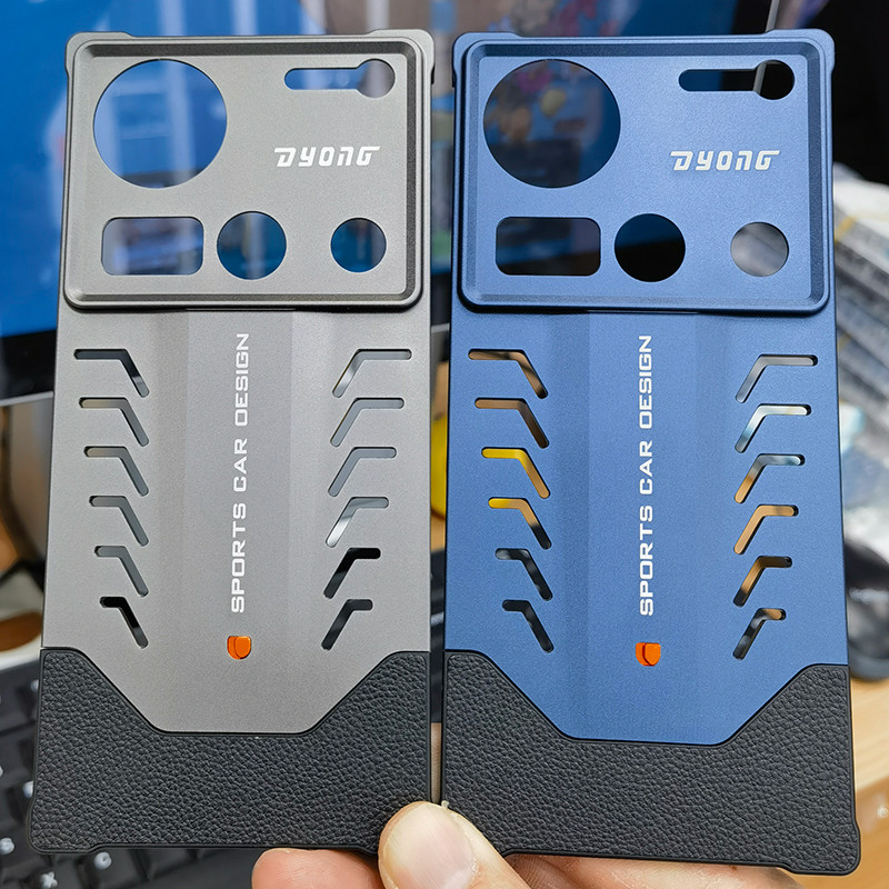 Super Sports Car Design Case สําหรับ ZTE Nubia Z70 Z70S z60 Ultra ไม่มีกรอบไร้ขอบโลหะเคสกันกระแทก