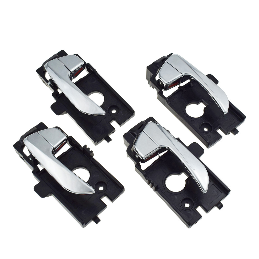 ด้านหน้า/ด้านหลังซ้าย/ขวา Chrome ภายในประตูสําหรับ Hyundai i10 Grand i10 X 2014-2018 87652-B4050 826