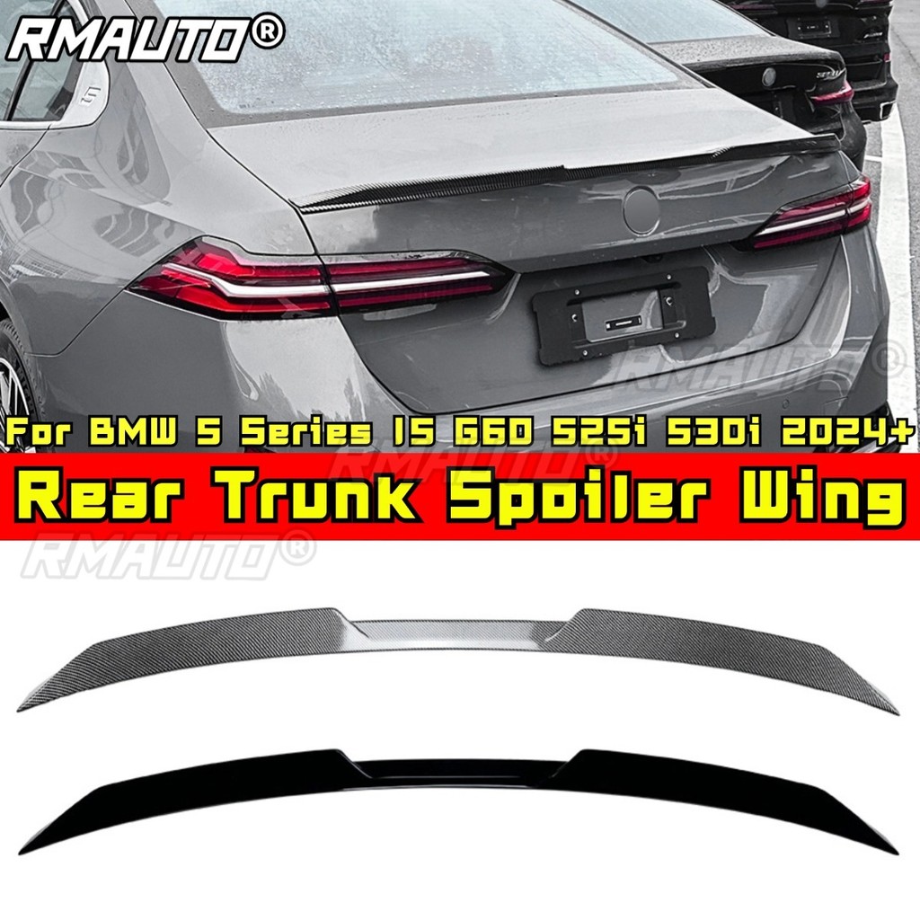 สําหรับ BMW 5 Series G60 525i 530i ด้านหลังสปอยเลอร์ด้านหลังด้านหลังสําหรับ BMW 5 Series G60 525i 53