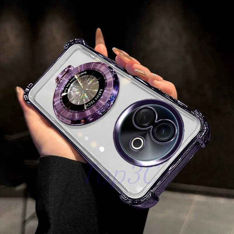 เคส Vivo Y39 5G แบบขายึดถุงลมนิรภัยป้องกันการตกเคสโทรศัพท์แบบใส CDSJ - รูปที่ 2