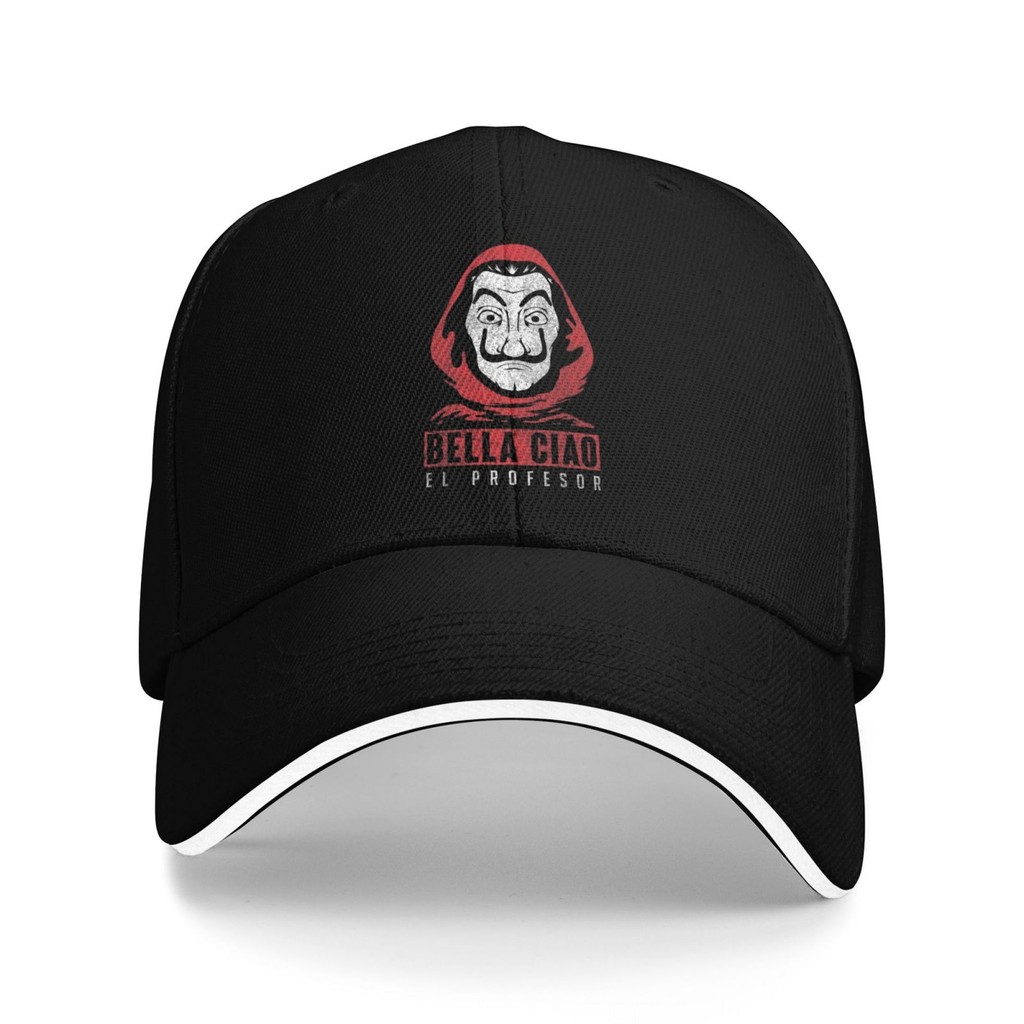 La Casa De Papel Movie Bella Ciao Money Heist Fashion Hipster Baseball Cap