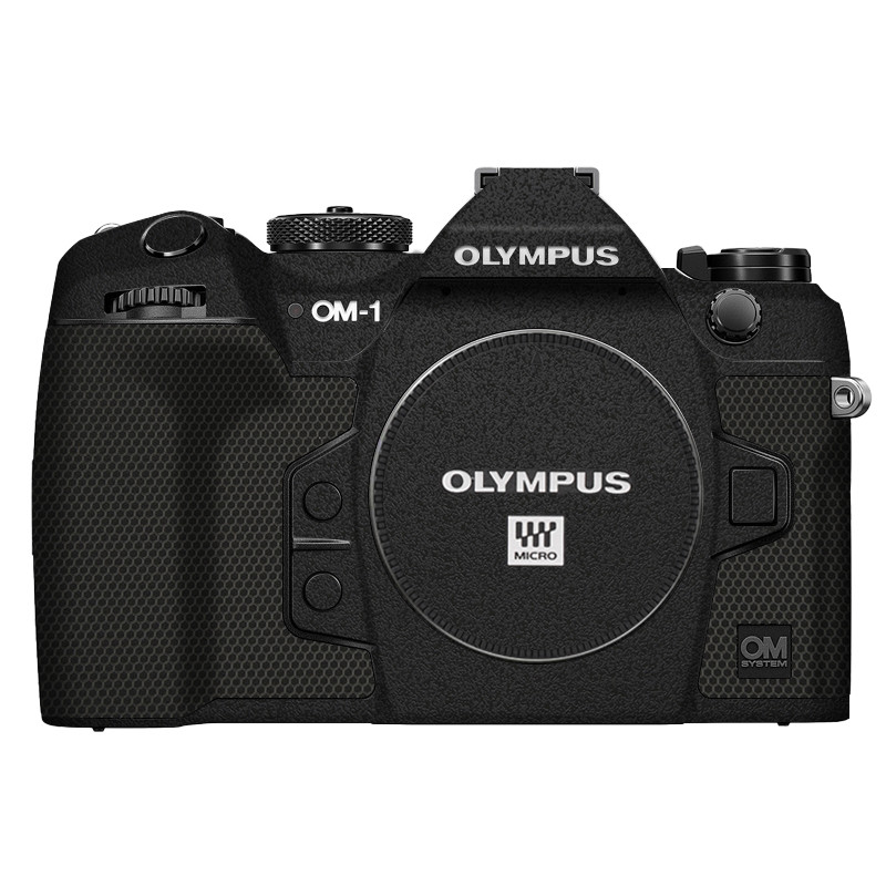 Mebentang เหมาะสําหรับ Olympus OM-1 Body ฟิล์มป้องกันคาร์บอนไฟเบอร์ OM1 สติกเกอร์หนัง Frosted 3M