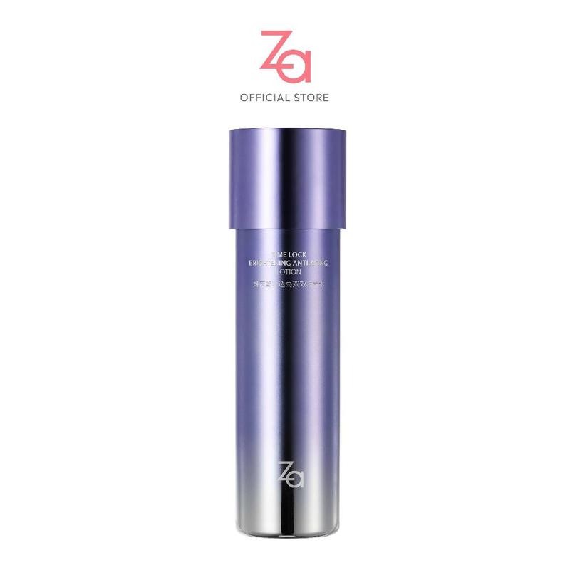 ZA TIME LOCK BRIGHTENING ANTI-AGING LOTION 150 ml. น้ำตบเติมความชุ่มชื้นให้ผิว