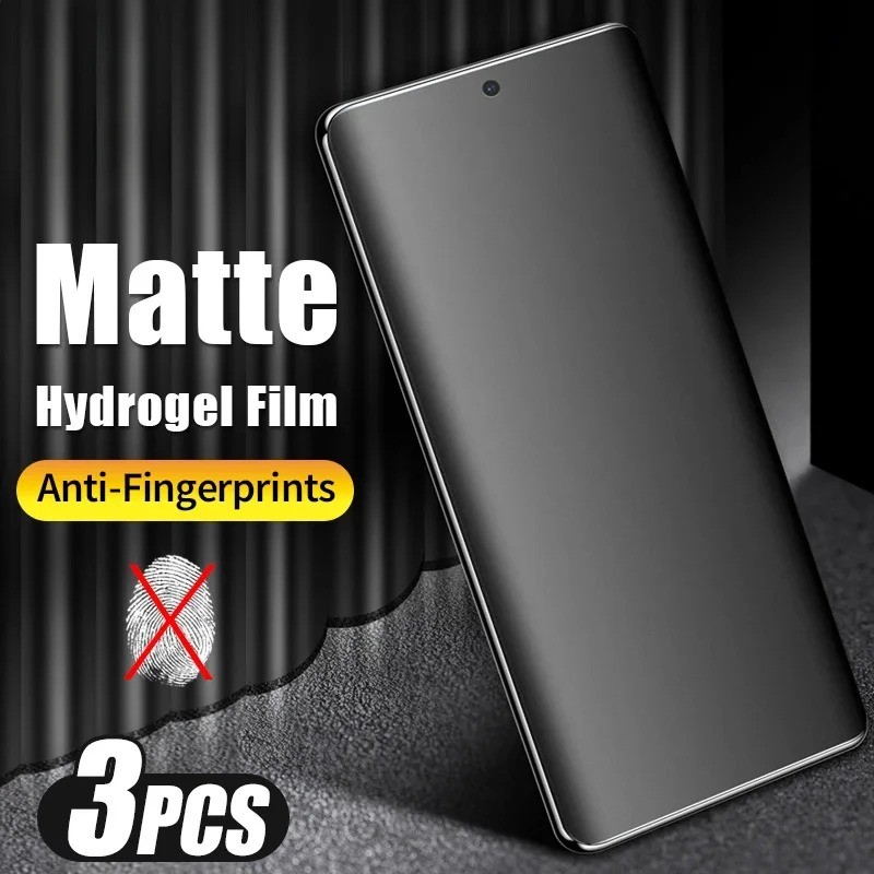 3PCS 4D Full Coverage HD Matte Screen ProtectorสําหรับIQOO U5e U5x U5 U3x U3 U1x U1 มาตรฐานFrosted H