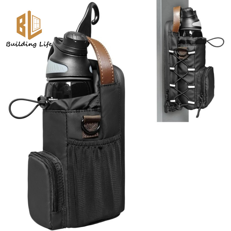 Magnetic Gym Bag Draw Rope Cup Bag Water Bottle Holder Gym Magnetic Bag Company Crossbody Gym Bag fo