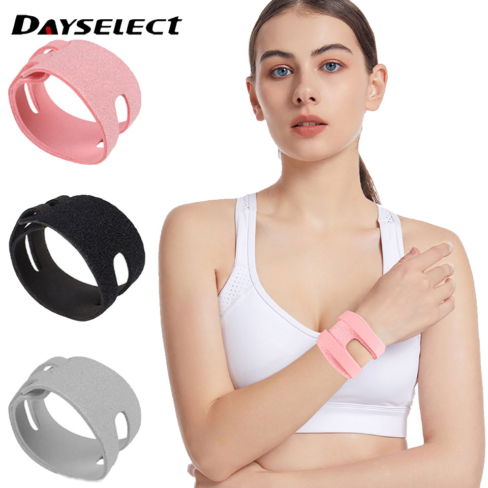 DAYSEELECT 1 ชิ้นปรับกีฬาแพลงข้อมือรั้งบางระบายอากาศแรงดันฟิตเนสโยคะ