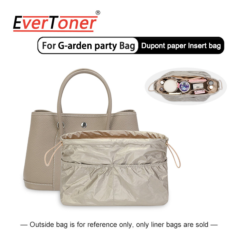 Evertoner เหมาะสําหรับ H G-arden Party 30 60 DuPont กระดาษ Ultra-light สะดวกกระเป๋าด้านใน Organizer