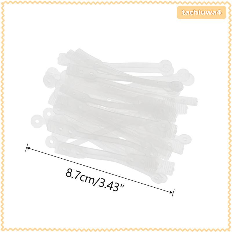 [Tachiuwa] เครื่องมือยางรัด 50x สําหรับแกนดัดเย็นลูกกลิ้งผมดัดผม Clear - รูปที่ 4