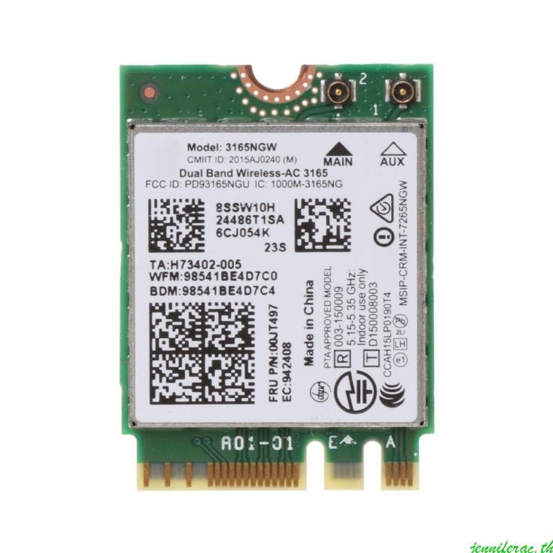 00JT497 3165NGW Wireless-AC Dual Band for  ThinkPad