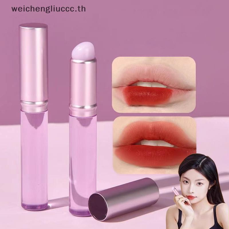 # chengliu # Soft Silicone Lip Brush Angled CONCEALER Makeup Brush Tool Portable Round Like Fingerti