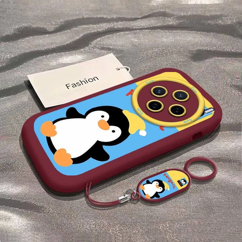 การ์ตูนน่ารักเหมาะสําหรับ vivoX200 Puff เคสโทรศัพท์ 200Pro รวมทุกอย่าง mini Shock-proof Soft เคสซิลิโคน