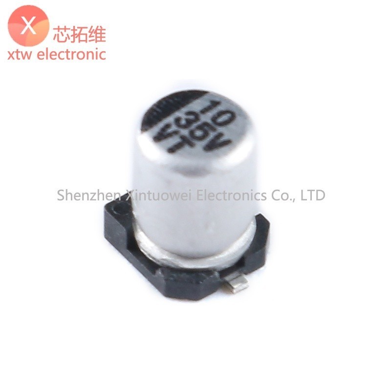 10 ชิ้น/ล็อตคุณภาพสูง SMD อลูมิเนียม Electrolytic Capacitor 35V 10UF 4*5.4 มม.10UF/35V SMD Electroly