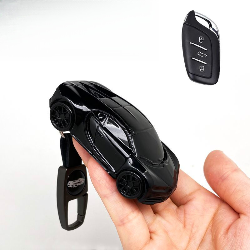 (ตรวจสอบรูปกุญแจ)MG5 ZS MG4 / MG 4 URBAN EV MG6 ES ES5 S5 เคสกุญแจรถฝาครอบป้องกันหัวเข็มขัดพวงกุญแจ
