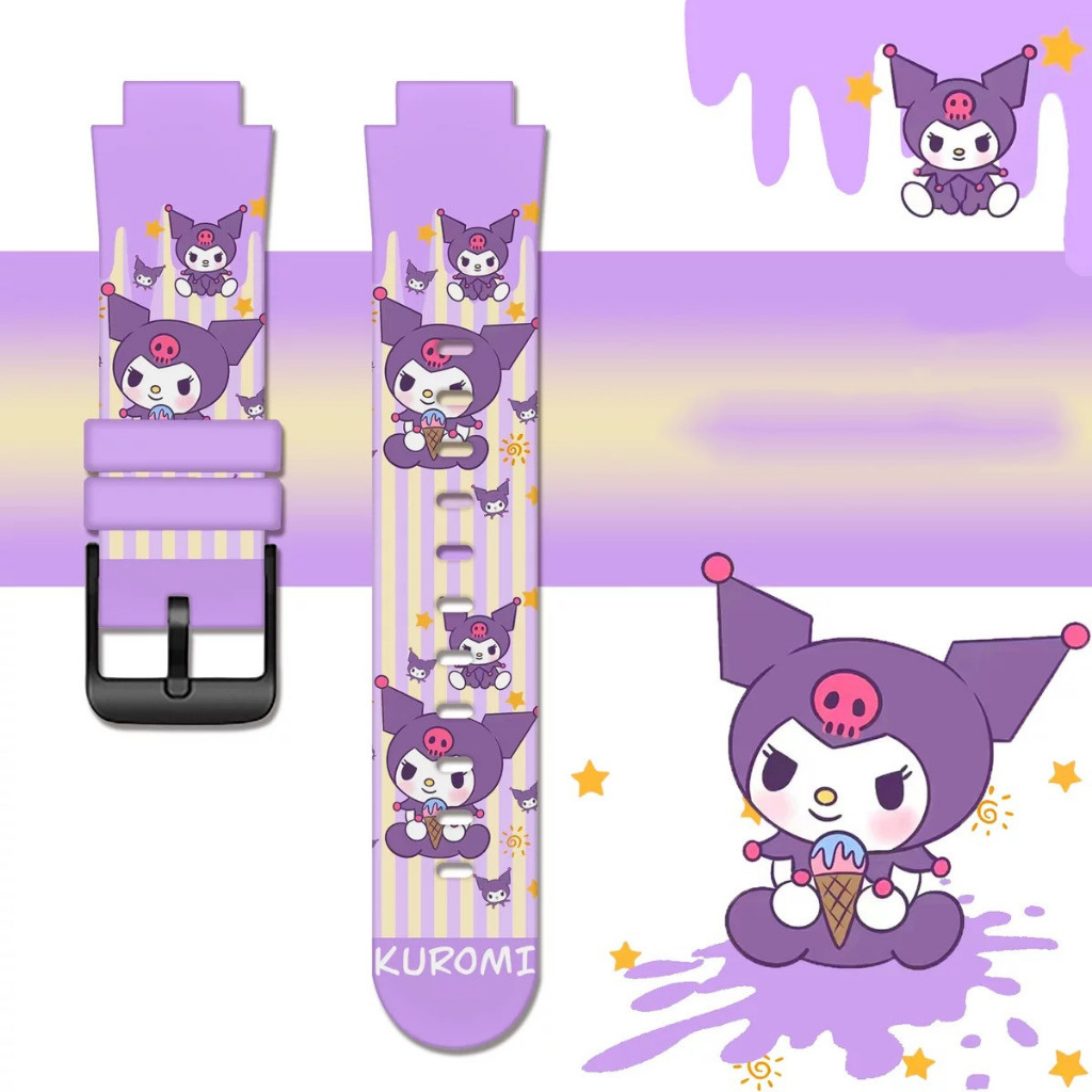 สายซิลิโคน Sanrio สำหรับ imooZ1 Z2 Z3 Z5 Z6 Z7 imoo x10 สมาร์ทเด็กสายซิลิโคน - รูปที่ 5