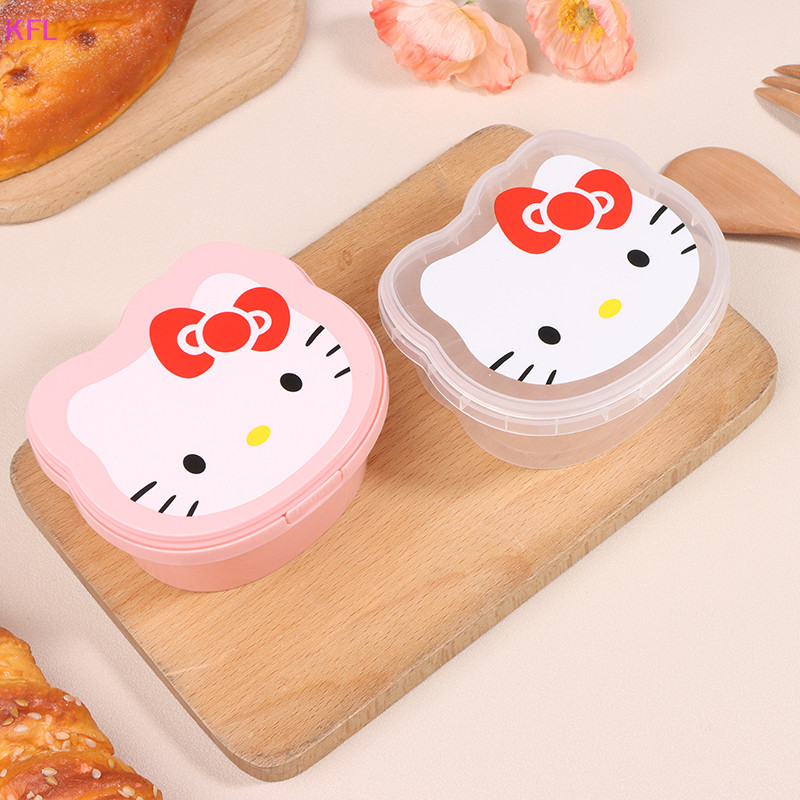 SANRIO (KFL) ขายดี กล่องเก็บกิ๊บติดผม ลายการ์ตูนอนิเมะ Kuromi Cinnamoroll Kawaii Hello Kitty Y2K น่ารัก สําหรับเด็กผู้หญิง