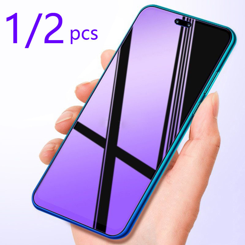 ฟิล์มกระจกนิรภัยกันรอยหน้าจอ กันแสงสีฟ้า สําหรับ Xiaomi POCO F6 F5 M6 X6 X3 C65 Neo NFC GT Pro 5G