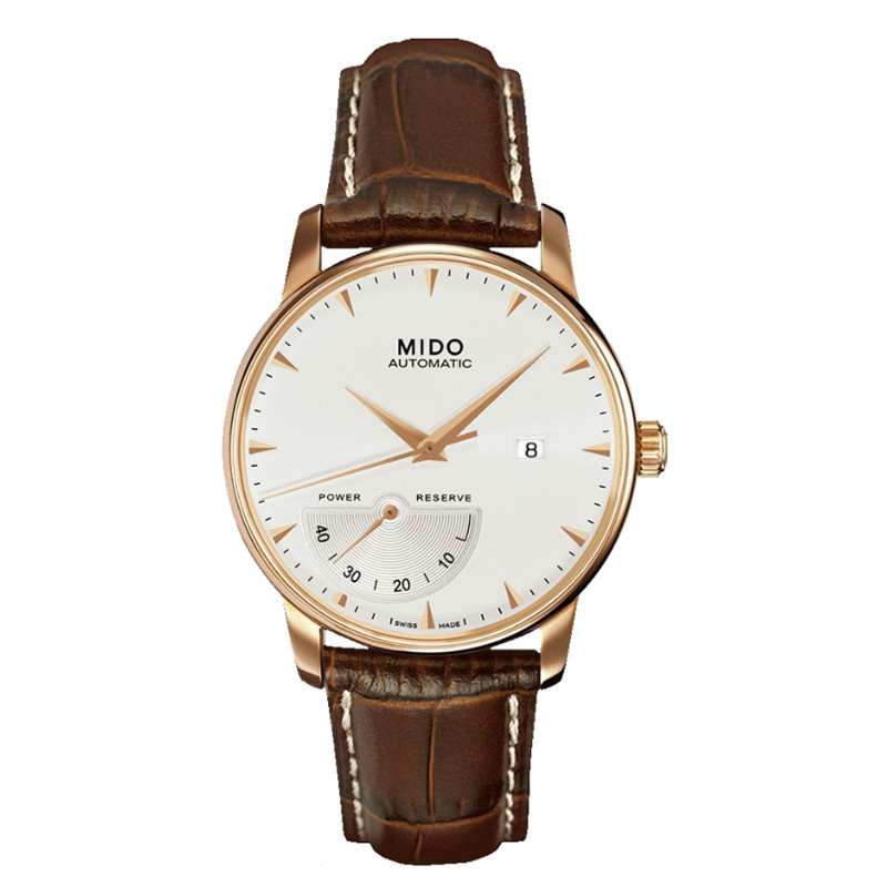 Mido Baroncelli Seriesm8605.3.11.8 นาฬิกาข้อมือ เส้นผ่าศูนย์กลาง 42 มม. สําหรับผู้ชาย