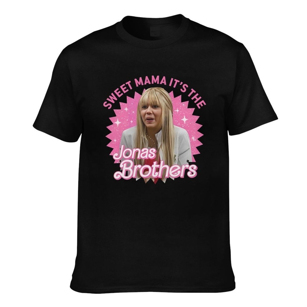 Sweet Mama ItS The Jonas Brothers เสื้อยืดพิมพ์ลายคุณภาพสูงสําหรับผู้ชาย