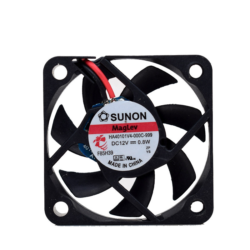SUNON Jianzhun HA40101V4-000C-999 เครื่องบันทึกวิดีโอพัดลมเงียบ 4010 4 ซม.12V0.8W