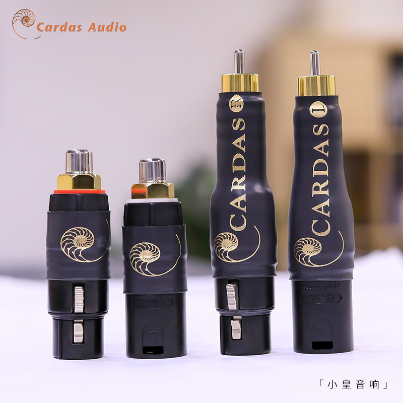 American Kadas CARDAS อะแดปเตอร์ปลั๊กแปลง 75 110 Ou ตัวผู้ XLR ตัวเมีย เป็น RCA ตัวผู้ ตัวเมีย สําหร