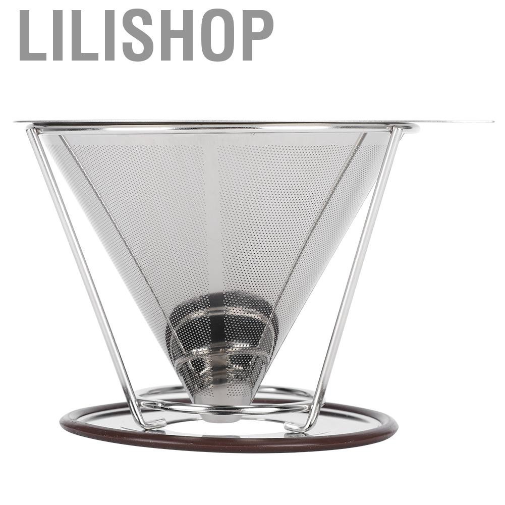 Lilishop Pour Over Coffee Filter Food‑grade For All Makers
