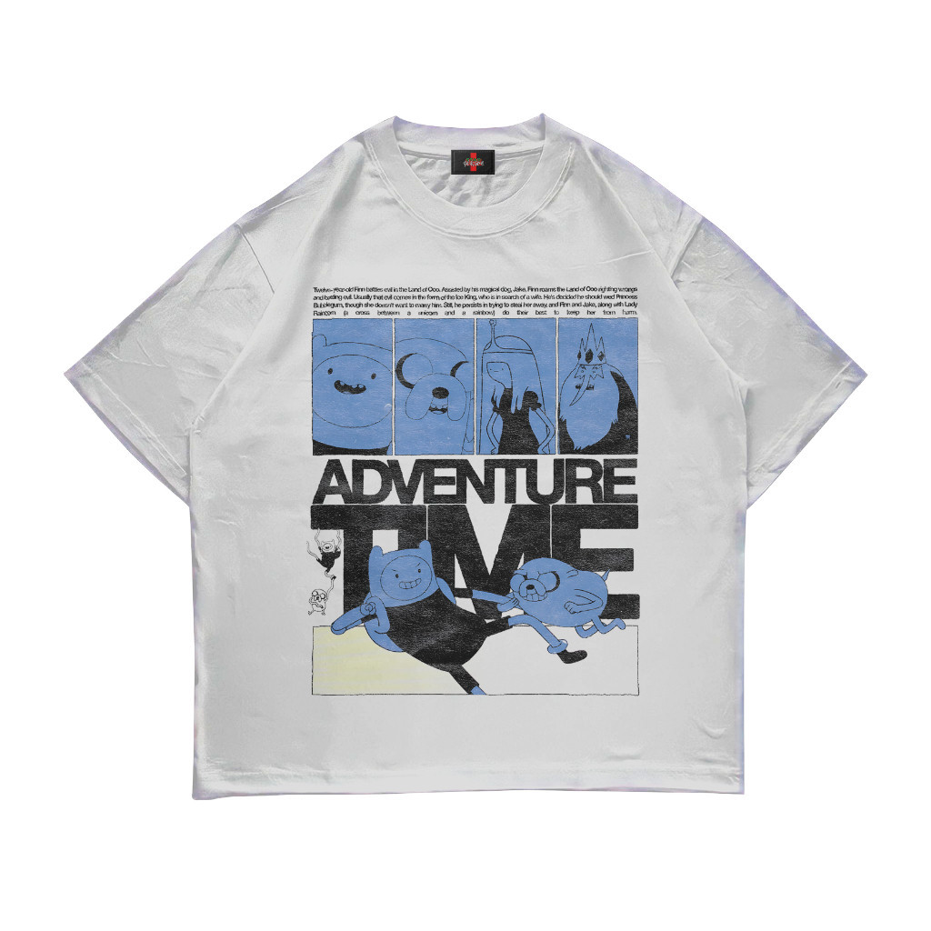 【พร้อมส่ง】 ผู้เริ่มต้น | เสื้อยืด ADVENTURE TIME 24S S-5XL