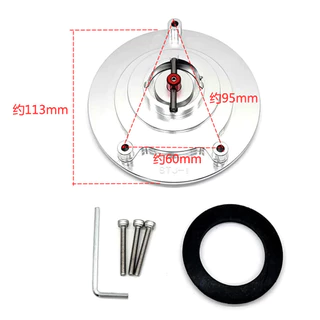 ฝาครอบถังน้ํามันเชื้อเพลิง CNC สําหรับ Honda VFR400 VFR750 VFR800 VFR1200F 2008+ RC51 RVF 400 All Years