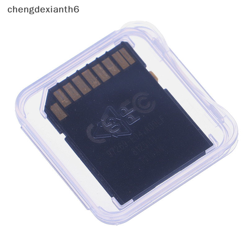 [chengdexianth] กล่องเคสการ์ดหน่วยความจํา สําหรับ SD SDHC MMC XD CF Card 10 ชิ้น