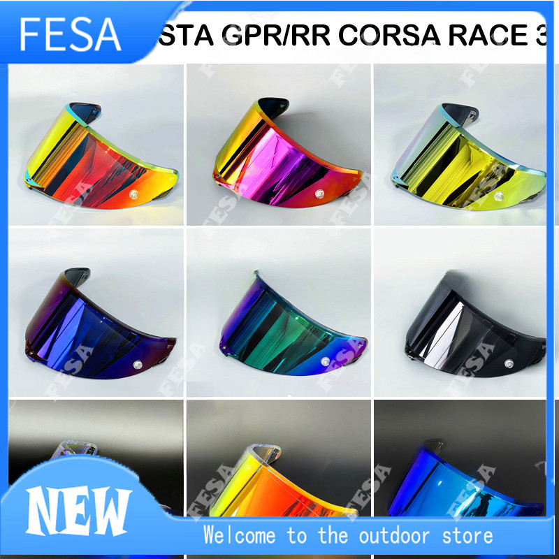 ที่บังแดดหมวกกันน็อค Pista รถจักรยานยนต์ เลนส์หมวกกันน็อค แบบเต็มหน้า สําหรับ Pista GP RR Corsa R GPR Race 3 อุปกรณ์เสริม