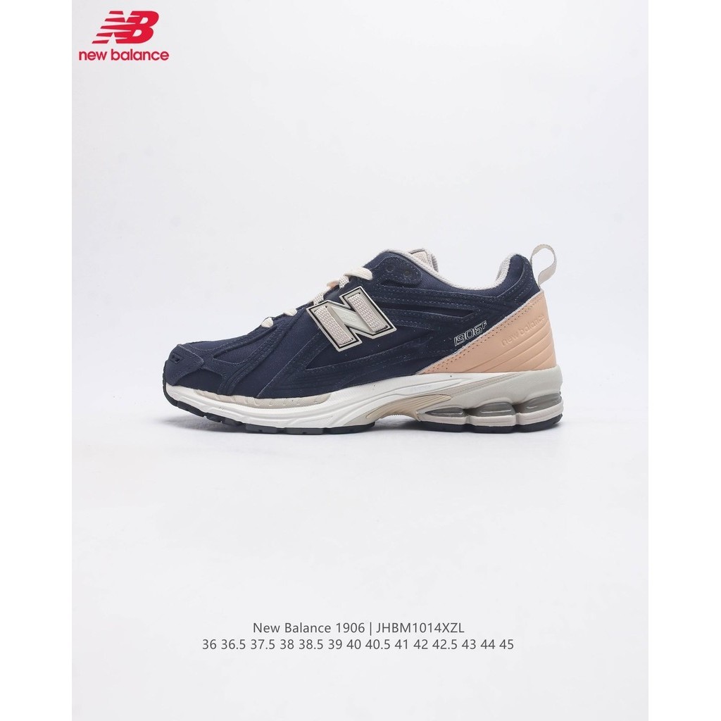 New Balance M1906 Series Retro Running Shoes   Classic Dad Sneaker Treasure รองเท้าผ้าใบผู้ชาย รองเท้าบาสเกตบอล รองเท้าเ
