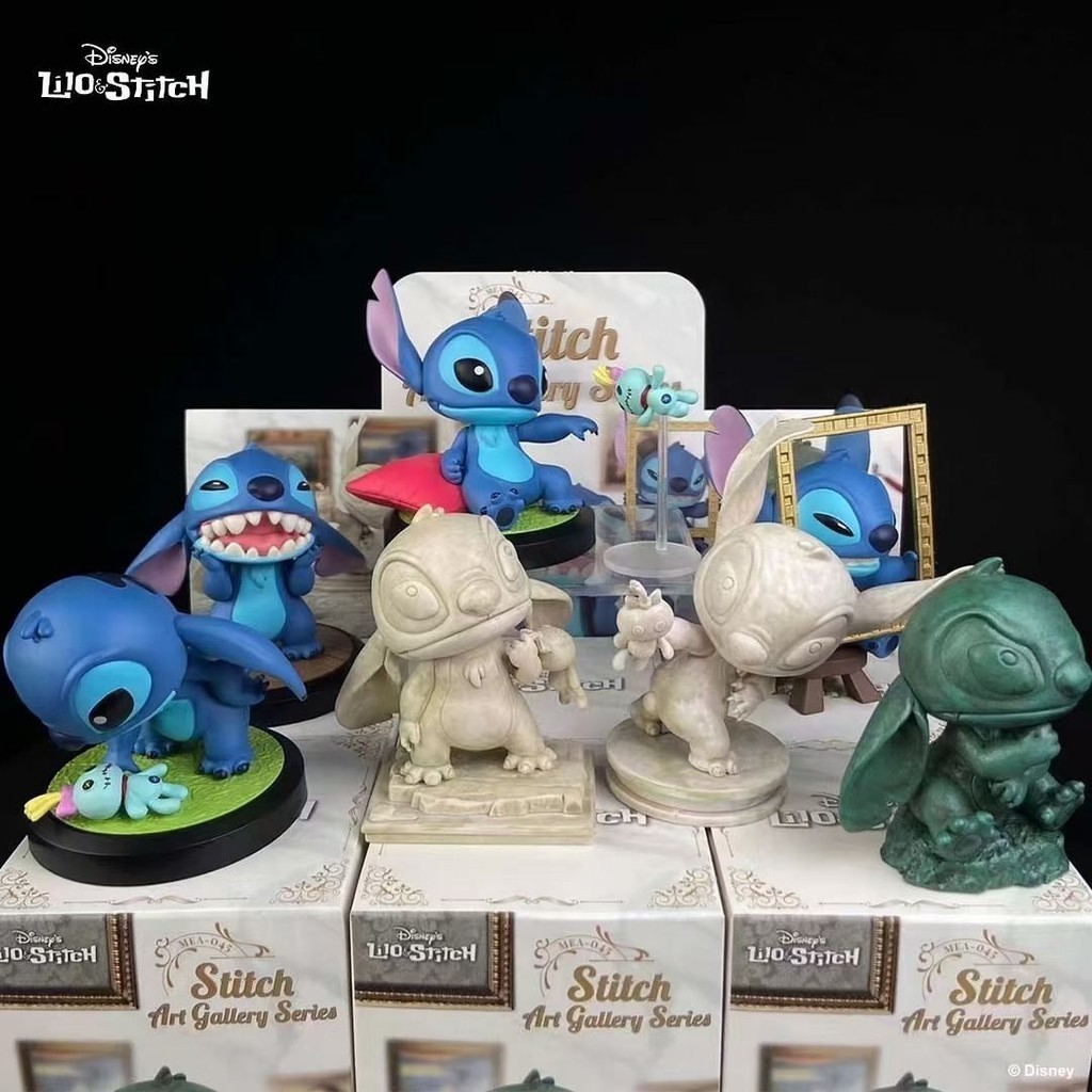 ของแท้ ชุดกล่องสุ่ม รูปการ์ตูนดิสนีย์ อสูร Kingdom Stitch Art Gallery แฟชั่น ของขวัญ สําหรับตกแต่งโรงรถ