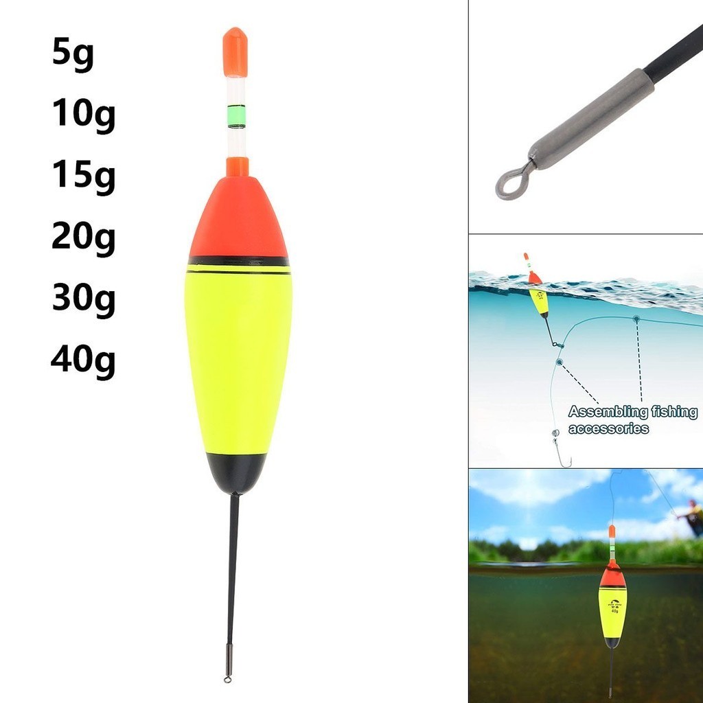 Eva Foam Fishing Floats Bobber 5g/10g/15g/20g/30g/40g Sea Rock Fishing Long Cast Floating Drift