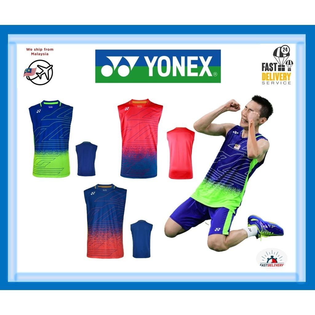 (BTM-58 และจัดส่งจาก Lee Chong wei BadmintonShirt 2020 rio olympic lcw rio olympic