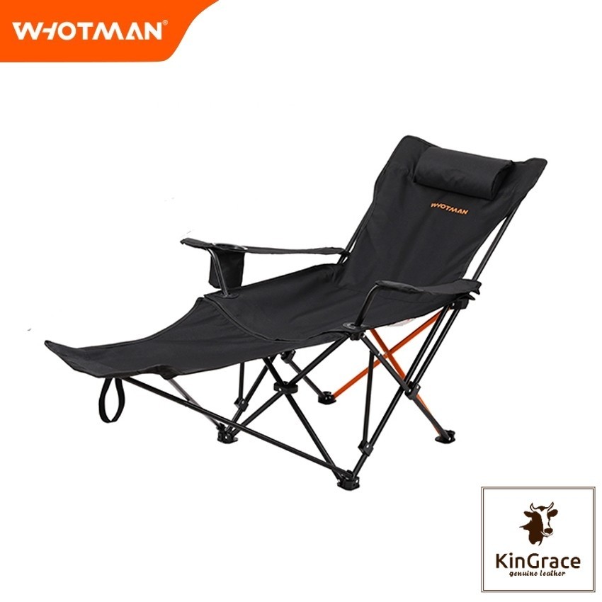 KinGrace-เก้าอี้แคมป์ปิ้ง WHOTMAN สามารถปรับนอนได้ แบบพกพา พับเก็บได้ จัดส่งไว WH-Y7