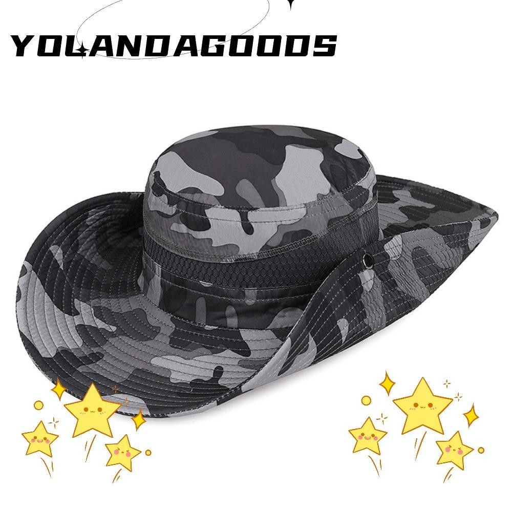 Yola Boonie Hat, Quick Drying Anti-UV Fisherman Hat, Fashion Protect Neck Adjustable Breathable Bucket Hat