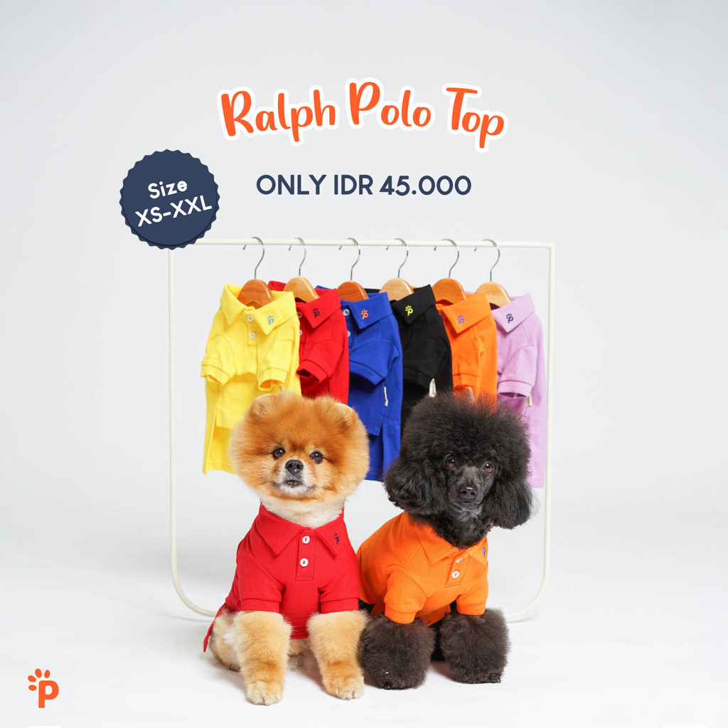 Pawlovin - เสื ้ อ Ralph Polo Top Cat & Dog