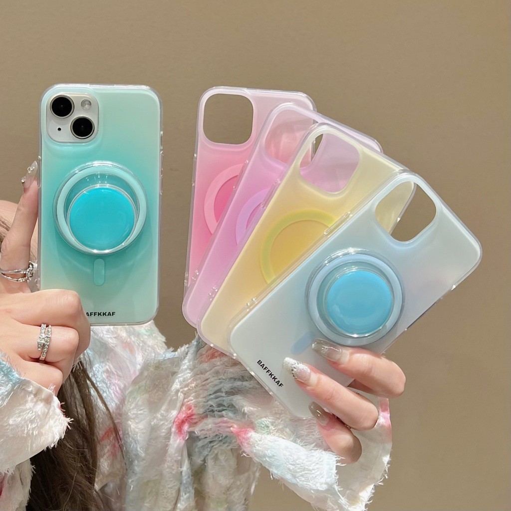 ปลอกปกแข็งเข้ากันได้กับiphone 12 12Pro 12ProMax 13 13Pro 13ProMax 14 14Pro 14ProMax 15 15Pro 15ProMaxไล่โทนสีสีสันรูปแบบแม่เหล็กกรณี
