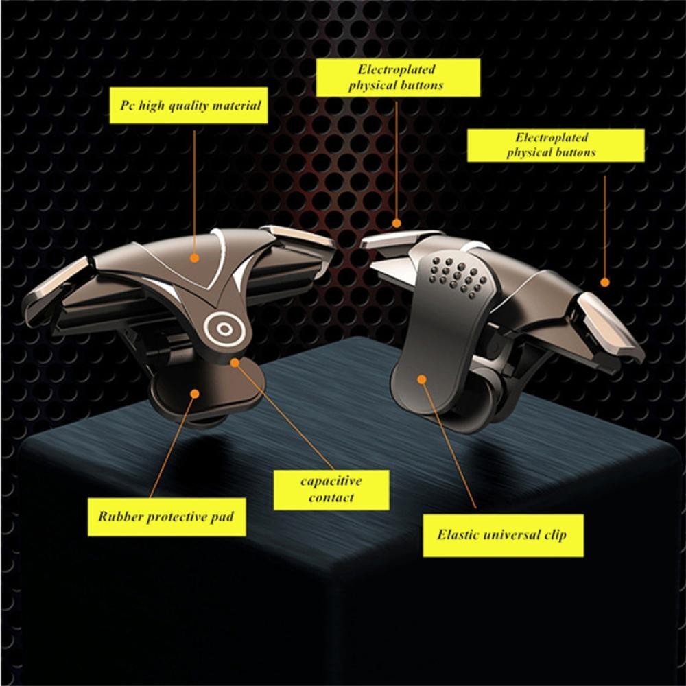 Openmall G12 โทรศัพท์มือถือเกม Trigger PUBG จอยสติ๊กGamepad ABS Aimปุ่มปุ่มL1 R1 Controller A8W3