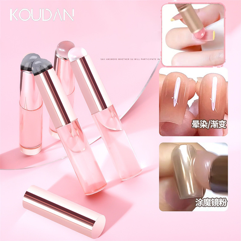 แปรงทาเล ็ บแปรงแต ่ งเล ็ บเครื ่ องมือซิลิโคนแปรงนุ ่ มอัพเกรดรุ ่ น 5PCS KOUDAN