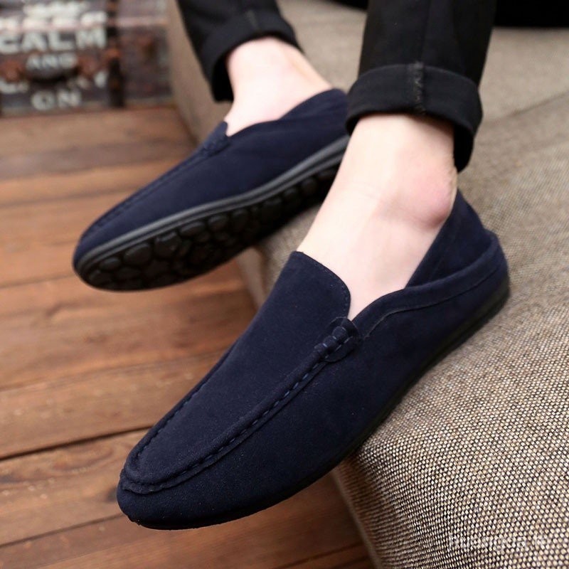 Men Driving Casual Boat Shoes Artificial Leather Moccasin Slip On Loafers PUKD