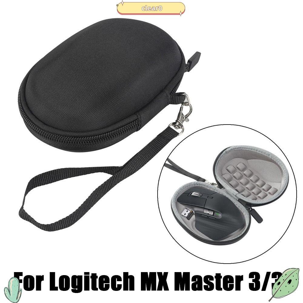 Clear0 Gaming Mouse Storage Box , กระเป ๋ าพกพากันน ้ ําแบบพกพา , กันกระแทกจัดระเบียบกระเป ๋ าสําหรับ Logitech MX Master 3/3S