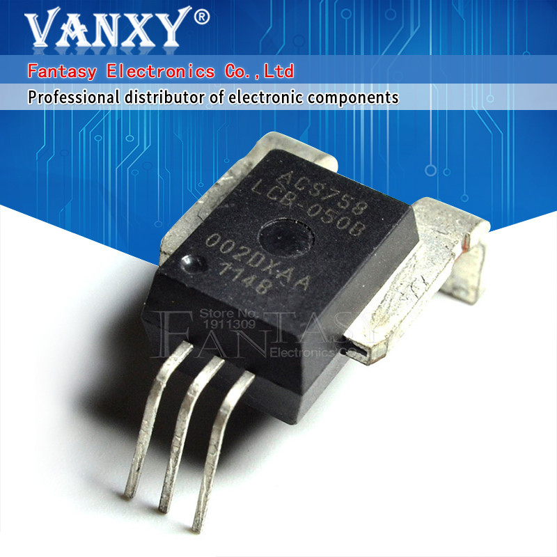 1pcs ACS758LCB-050B-PFF-T ACS758LCB ACS758 ACS758LCB-050B ACS758LCB-100B 100A ACS758ECB-200B 200A AC