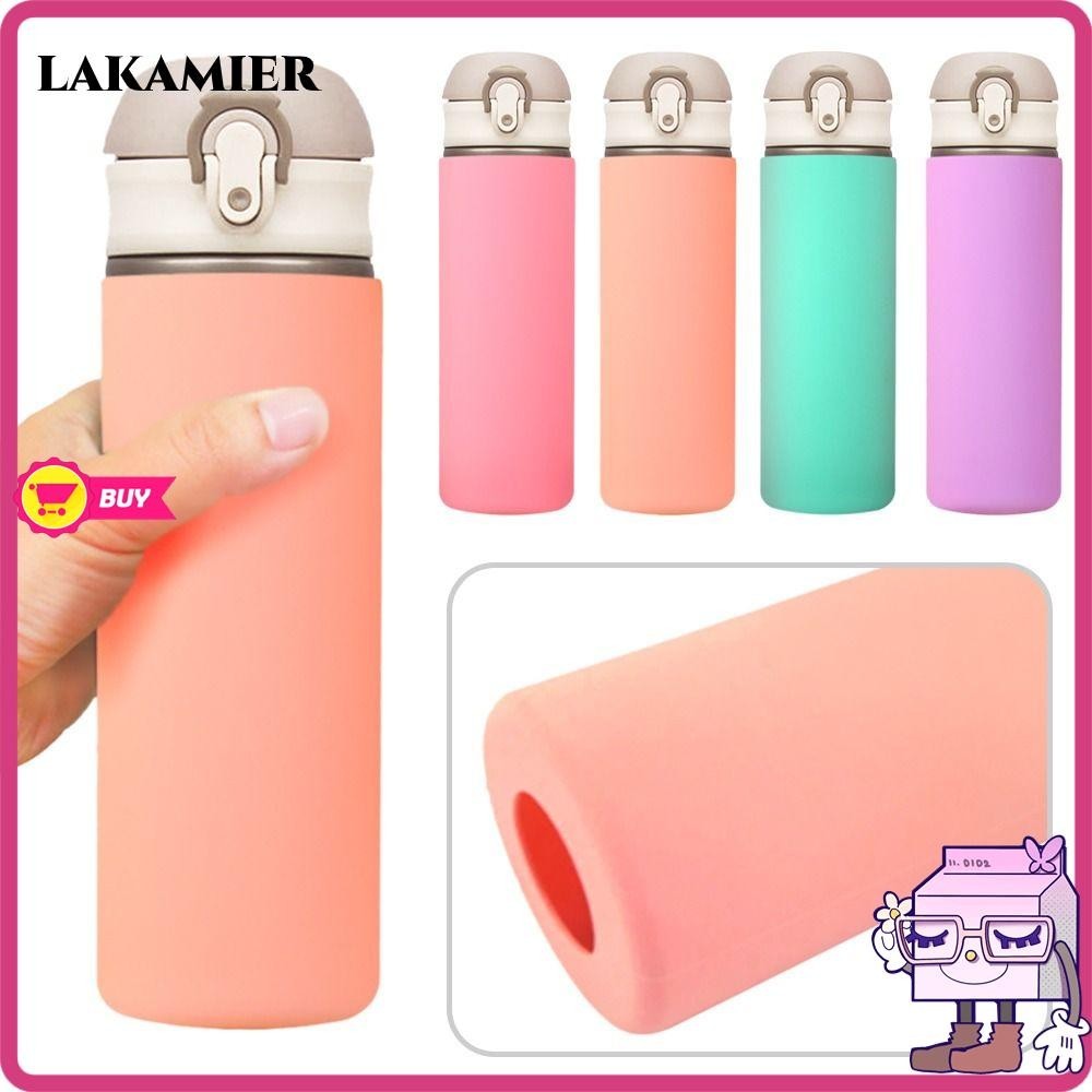 Lakamier ฝาครอบขวดน้ํา ซิลิโคน กันลื่น สําหรับกลางแจ้ง