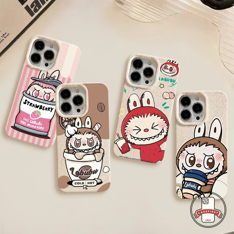 คู่รักป๊อปมาร์ทลาบูบูเคสOPPO A5s A7 A76 A77 A16K A57 A38 A15 A53 A12 A58 A17 A78 A16 A17K A54 A3s A18 A9 Reno 10 8T 6 11